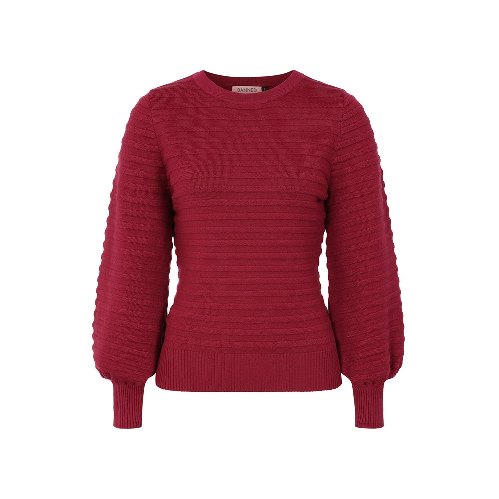 Banned - Carla July Jumper - Burgundy